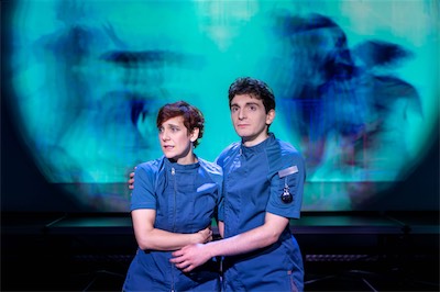 Sabra Shelly as I-330 and Aaron Greenberg as D-503.