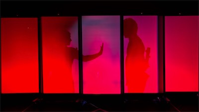 Sangita Baruah as U and Aaron Greenberg as D-503.